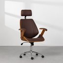 Ver imagem 1 de Cadeira de Escritório Lisboa - Marrom