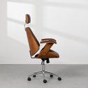 Ver imagem 2 de Cadeira de Escritório Lisboa - Marrom