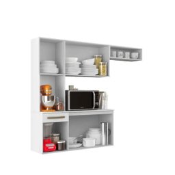 Cozinha Compacta Armario Carol com Balcão Aramóveis - 4