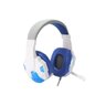 Headset Fone Gamer com Microfone Knup- Kp-397 Branco/Azul - 4