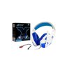 Headset Fone Gamer com Microfone Knup- Kp-397 Branco/Azul - 5