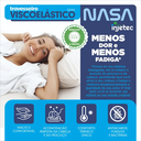 Ver imagem 4 de Kit 2 Travesseiro Nasa-X Original Viscoélastico Antiácaros 40x60x13