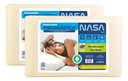 Ver imagem 2 de Kit 2 Travesseiro Nasa-X Original Viscoélastico Antiácaros 40x60x13