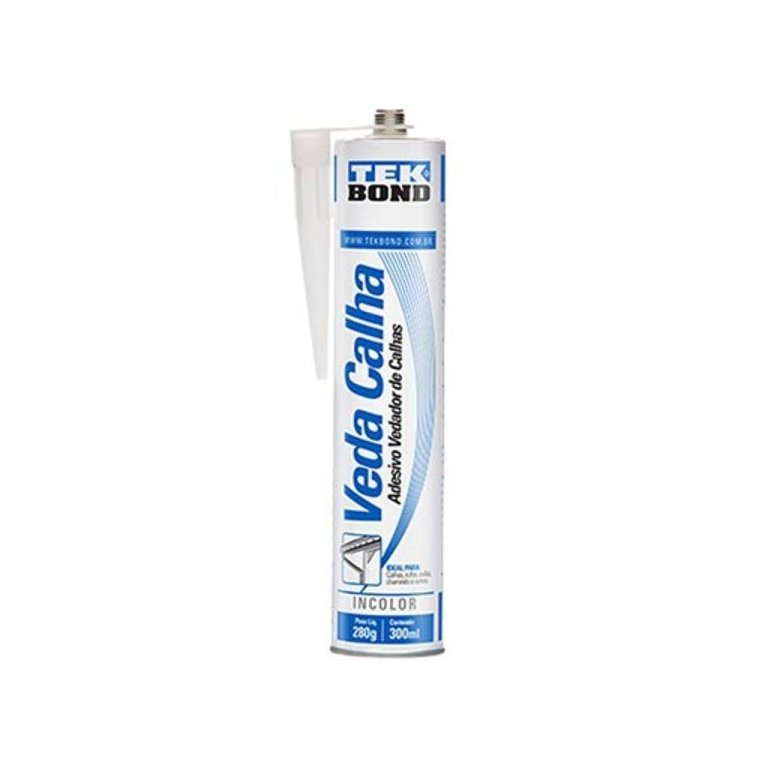 Veda Calha Incolor 300 Ml / 280 Gr Tek Bond