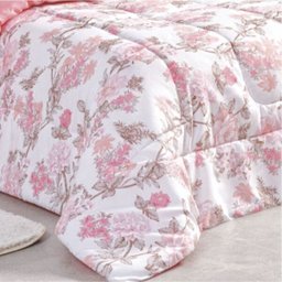 Edredom Naturallys Queen Dupla Face - Serene Rosa - 3