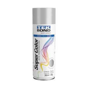 Tinta spray uso geral alumínio 350ml 250g - tekbond - 2