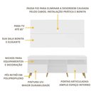 Ver imagem 4 de Rack com Painel TV 65" Retrô Flórida Multimóveis V3133