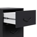 Ver imagem 2 de Gaveteiro Steel Quarto Escritório 3 Gavetas e Rodízios