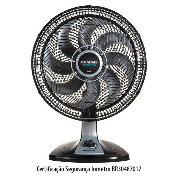 Ventilador De Mesa Mondial Turbo Vtx-40-8P 40cm 8 Pás Preto ...