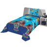 Jogo de Cama Infantil Lepper Patrulha Canina Menino Solteiro 3 Peças Microfibra Azul - 1