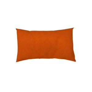 Almofada Baguete Retangular 30x50 Happy Line Decorativa de Oxford Barato Envio Rápido - Laranja