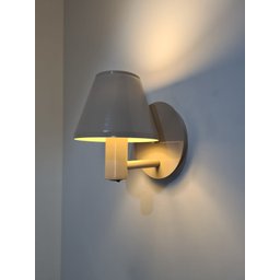 Arandela Parede Cúpula Aluminio e Liga/desliga na Luminária - 2