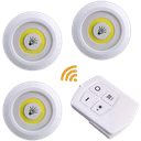 Ver imagem 1 de Kit 3 Lâmpadas Luminária Led Controle sem Fio