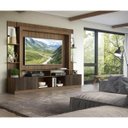 Ver imagem 7 de Rack com Painel e Suporte para TV até 65 Polegadas Prateleiras com Espelho Oslo Multimóveis Madeirad