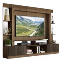 Ver imagem 2 de Rack com Painel e Suporte para TV até 65 Polegadas Prateleiras com Espelho Oslo Multimóveis Madeirad