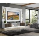 Ver imagem 7 de Rack com Painel e Suporte para TV até 65 Polegadas Prateleiras com Espelho Oslo Multimóveis Branco/T