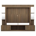 Ver imagem 6 de Rack com Painel e Suporte para TV até 65 Polegadas Prateleiras com Espelho Oslo Multimóveis Madeirad