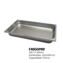Ver imagem 3 de Cuba Gastronômica de Inox GN 1/1 de 40 mm FrigoPro