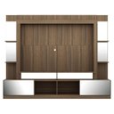 Ver imagem 6 de Rack Estante com Painel TV 65 Polegadas e Espelho Oslo Multimóveis Madeirado/Tenerife