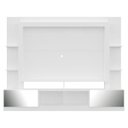 Ver imagem 1 de Rack com Painel TV 65 Polegadas Portas com Espelho Oslo Multimóveis Branco