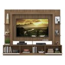 Ver imagem 5 de Rack Estante com Painel e Suporte para TV até 65 Polegadas e 2 Portas Oslo Multimóveis Madeirado/Bra