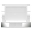 Ver imagem 6 de Rack Estante para TV até 65 Polegadas e Espelho Oslo Multimóveis Branco/Preto