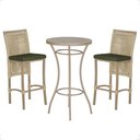 Ver imagem 1 de Mesa Bistro e 2 Banquetas Roma Fendi Corda Náutica 13 Trama Original