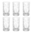 Ver imagem 2 de Jogo Jarra 1,2 L E 6 Copos 330ml Palm Tree Wolff 28147 28148 Kit Completo Mesa Posta