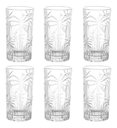 Ver imagem 2 de Jogo Jarra 1,2 L E 6 Copos 330ml Palm Tree Wolff 28147 28148 Kit Completo Mesa Posta