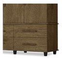 Ver imagem 2 de Roupeiro Triplex Guarda Roupas Londres Casal 6 Portas Jacar. Trinobel