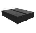 Ver imagem 5 de Cama Box Baú Bipartido Casal + Colchão Ortobom Iso 1.0.0 D33 58x138x188