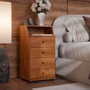 Ver imagem 6 de Mesa de Cabeceira Luxo Ll New: Freijo