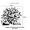 Ver imagem 2 de Adesivo de Parede Árvore de Borboletas
