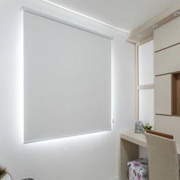 Cortina persiana rolô blackout 1,00m x 1,20m sem bandô - 1