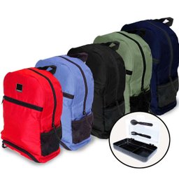 Mochila Dermiwil com Bolso Térmico + Lancheira:preto - 6