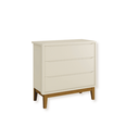 Ver imagem 6 de Quarto de Bebê Berço Evolution + Guarda Roupa Classic + Cômoda 3 Gavetas Classic Areia com Colchão