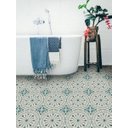 Ver imagem 3 de Adesivo para Piso Ladrilho Portugues Verde Lavavel Antiderrapante