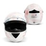 Capacete Moto Fechado Faith Branco Rosa Fw3 Forro Camurça 58 - 3