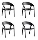 Ver imagem 2 de Kit 04 Cadeiras de Jantar Glass Plus Kappesberg Uz4004 Preta