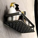 Ver imagem 2 de Suporte de Banheiro Cozinha Lavanderia Prateleira Multiuso Alumínio