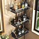 Ver imagem 6 de Suporte de Banheiro Cozinha Lavanderia Prateleira Multiuso Alumínio