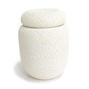Ver imagem 1 de Copo para Banheiro Decorativo em Cimento Textura Granulada 12x9cm
