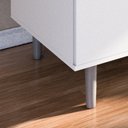 Ver imagem 4 de Balcão para Cooktop 1,20m 4 Bocas 2 Portas e 3 Gavetas Turim Branco
