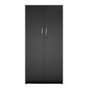 Ver imagem 2 de Armário Fechado Alto com 2 Portas Slim Preto