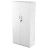 Armário Fechado Alto com 2 Portas Slim Branco - 1