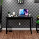 Ver imagem 5 de Mesa Escrivaninha Gamer para Estudos Notebook Estilo Industrial Fit 90 x 45 Preto