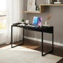 Ver imagem 1 de Mesa Escrivaninha Gamer para Estudos Notebook Estilo Industrial Fit 90 x 45 Preto