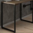 Ver imagem 3 de Mesa Industrial Fit 0,90x0,45 Italian Noce