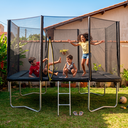 Ver imagem 5 de Cama Elástica Retangular Premium Trampolim Pula Pula 244 x 366 cm Vg Plus