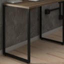 Ver imagem 3 de Mesa Industrial Fit 1,20x0,45 Italian Noce